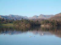 Landale Pikes from Waterhead, Ambleside