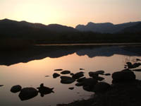 Sunset over Elterwater
