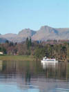 Langdale Pikes across Windermere Langdale Pikes across Windermere